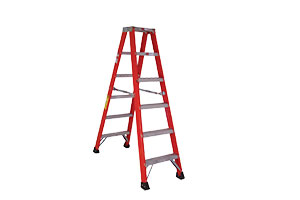 Double Step Fiberglass  Ladders